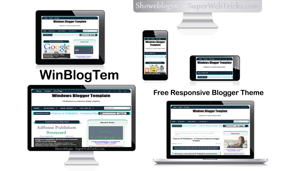 Responsive Blogger Theme